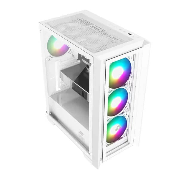 Ant Esports ICE-170TG (ATX) Mid Tower Cabinet (White) – TechCure India