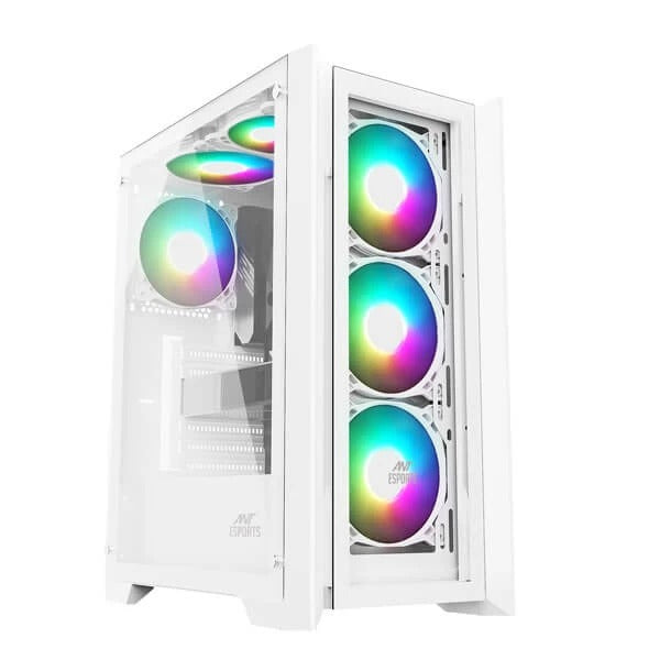 Ant Esports ICE-170TG (ATX) Mid Tower Cabinet (White) – TechCure India