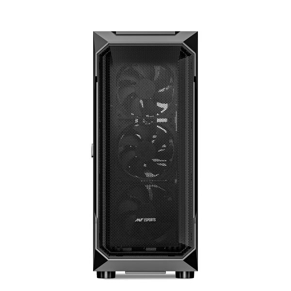 Ant Esports ICE-410 PS Gaming,Workstation Cabinet (Black) – TechCure India