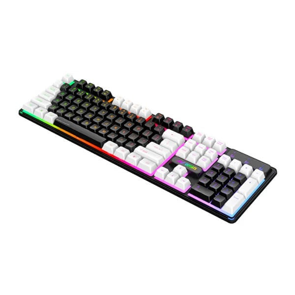 Ant Esports MK1450 Pro Gaming Keyboard Membrane Switches (Black-White) – TechCure India