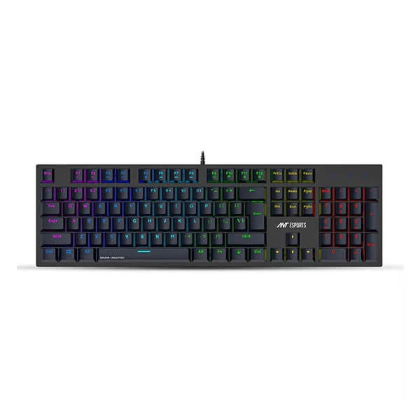 Ant Esports MK3400 Pro V3 Mechanical Gaming Keyboard Outemu Blue Switches (Black) – TechCure India