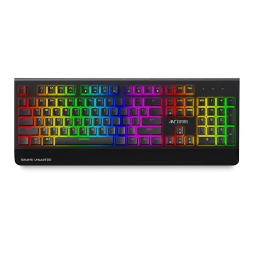Ant Esports MK4000 RGB Gaming Keyboard with Red Switches – TechCure India