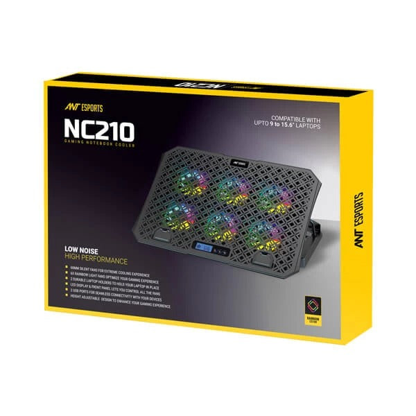 Ant Esports NC210 Gaming Laptop Cooler – TechCure India
