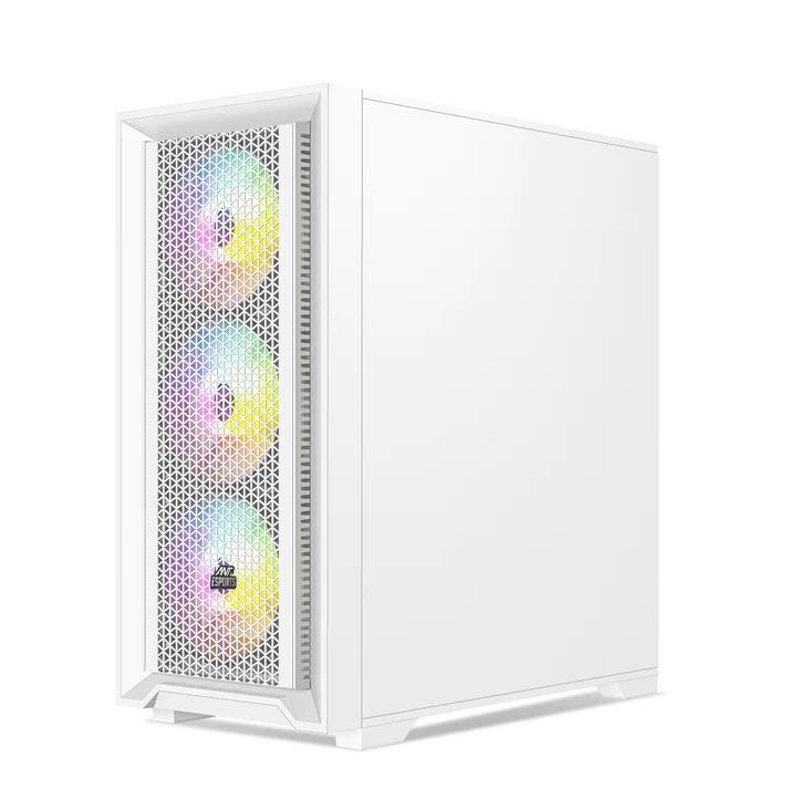 Ant Esports SX7 Mid-Tower Gaming Cabinet White – TechCure India