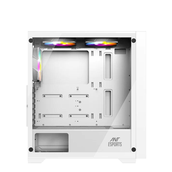 Ant Esports SX7 Mid-Tower Gaming Cabinet White – TechCure India