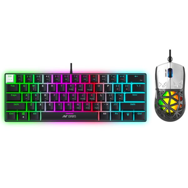Ant Esports Thunder 10 Keyboard and Mouse Combo - (Red Switches) – TechCure India