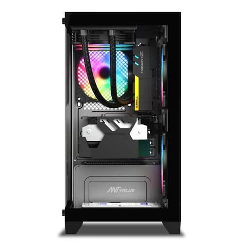 Ant Value CV200 Black M-ATX Mini Tower Case – TechCure India
