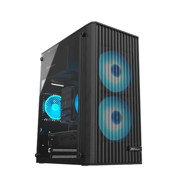 Ant Value VM10 Mid-Tower Computer Case (Black) – TechCure India
