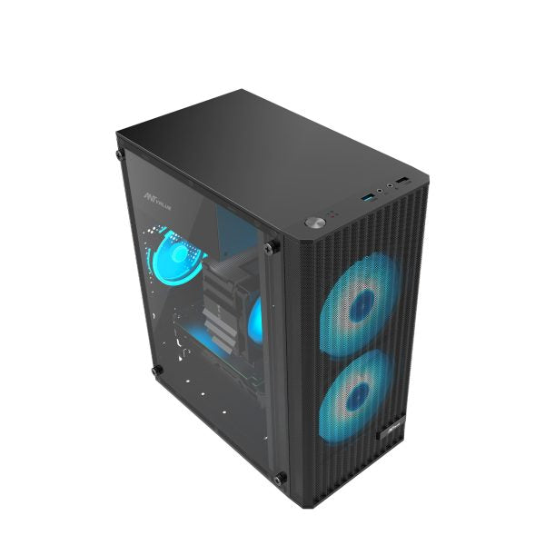 Ant Value VM10 Mid-Tower Computer Case (Black) – TechCure India