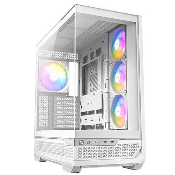 Antec C7 ARGB Mid-Tower E-ATX PC Cabinet (White) – TechCure India