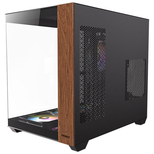 Antec CX800 Wood ARGB Mid Tower Tempered Glass PC Gaming Case (Black) – TechCure India