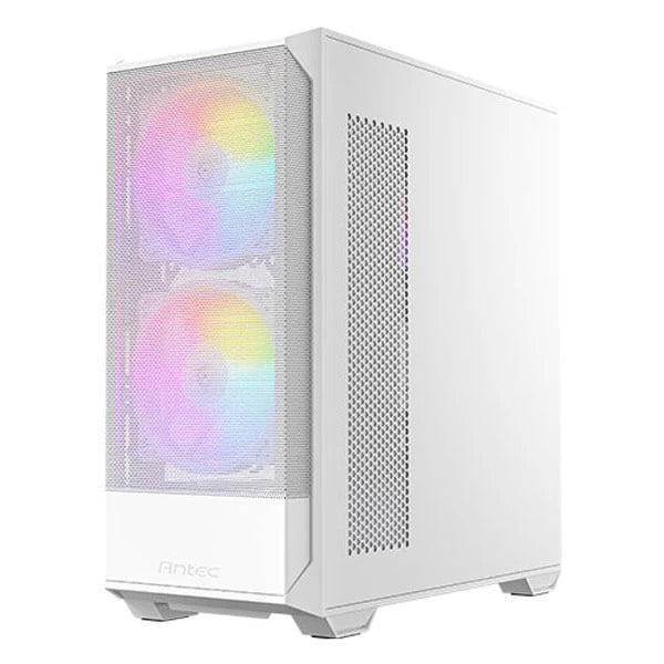 Antec NX416L ARGB (ATX) Mid Tower Cabinet (White) – TechCure India