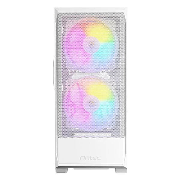 Antec NX416L ARGB (ATX) Mid Tower Cabinet (White) – TechCure India