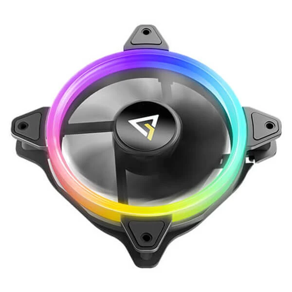 Antec Neon 120mm PWM Triple Case Fan ARGB With Controller – TechCure India