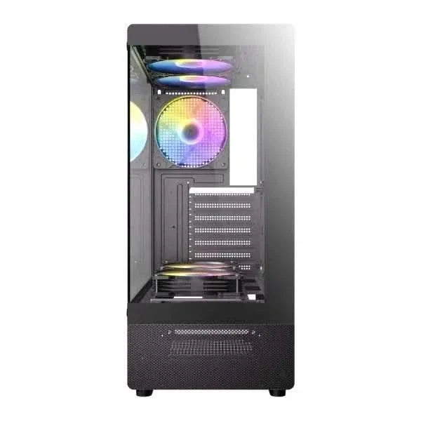 Antec VCX300 ARGB ATX Mid Tower Gaming Cabinet (Black) – TechCure India