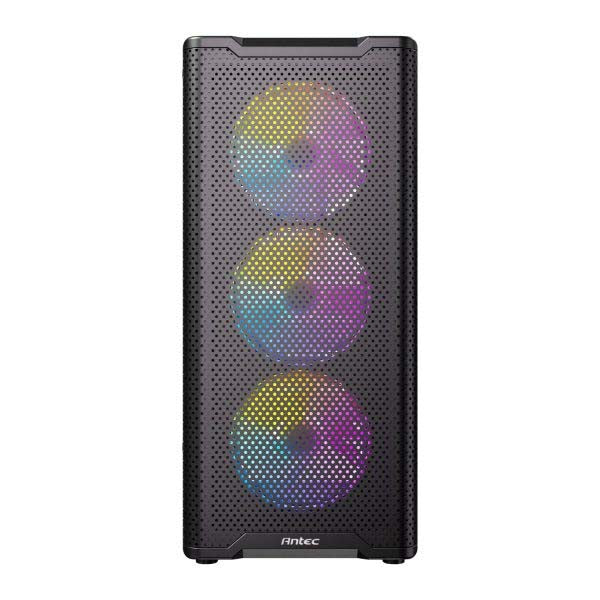 Antec VX310 ARGB ATX Mid Tower Gaming Cabinet (Black) – TechCure India