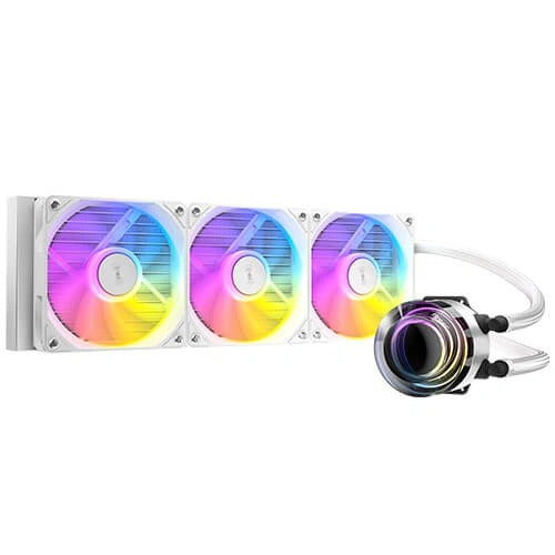 Antec Vortex LUM 360 ARGB CPU Liquid Cooler (White) – TechCure India