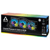 ARCTIC Liquid Freezer II 360 ARGB 360mm CPU Liquid Cooler (Black) ( Liquid Freezer 2 ) - 4