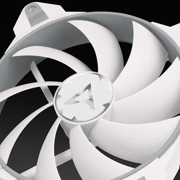 ARCTIC Bionix F120 120mm Non-RGB Cabinet Fan (White) (Single Pack) - 4
