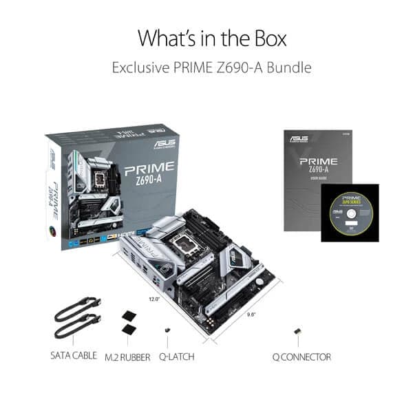 ASUS Prime Z690-A DDR5 Intel Motherboard - 6