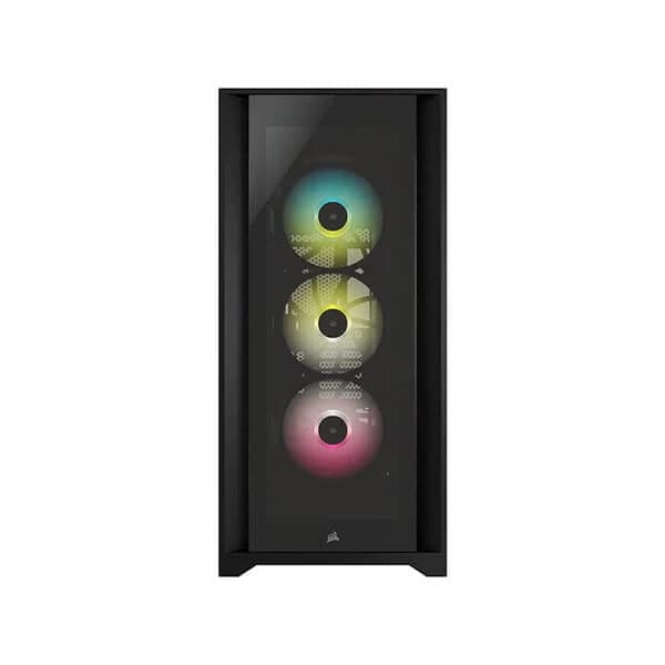 CORSAIR iCUE 5000X RGB ATX Mid Tower Cabinet (Black) - 3