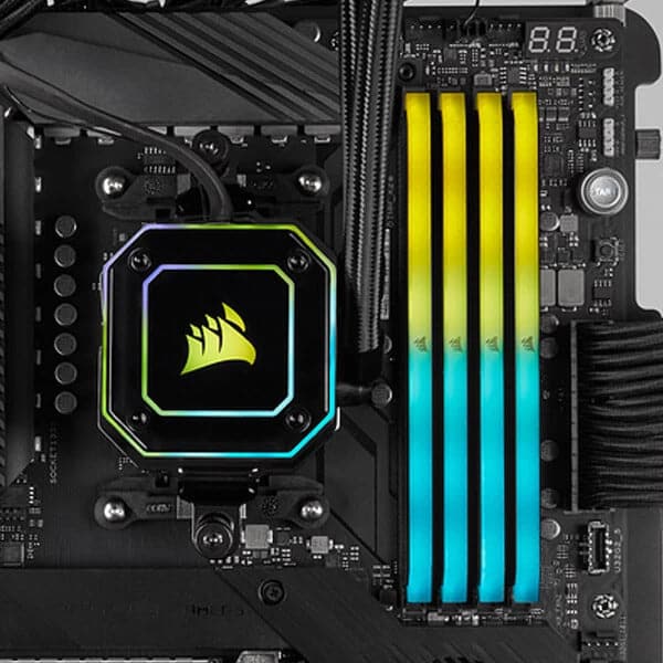 CORSAIR Vengeance RGB RS 32GB ( 16GB x 2 ) 3600MHz DDR4 RAM - 3