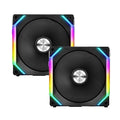 LIAN LI UNI Fan SL140 140mm ARGB Cabinet Fan (Black) (Dual Pack)