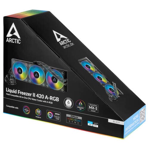 ARCTIC Liquid Freezer II 420 ARGB 420mm CPU Liquid Cooler ( Black ) ( Liquid Freezer 2 ) - 4