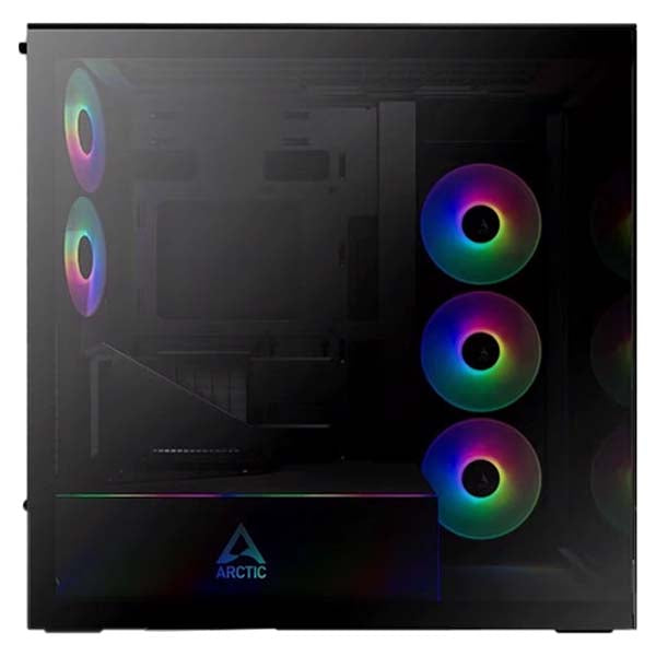 Arctic Xtender VG E-ATX Black Tinted Glass Mid-Tower Case – TechCure India