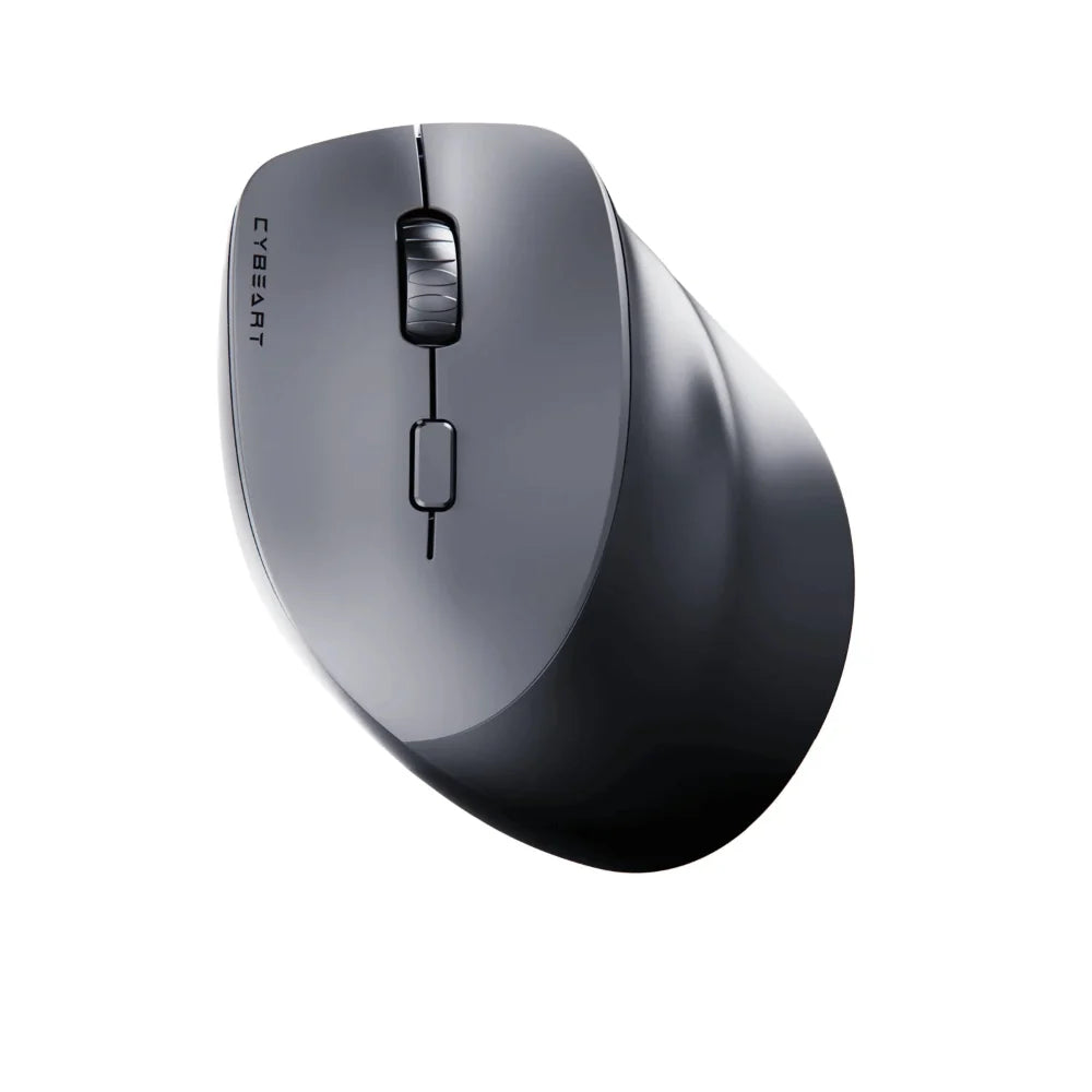 CYBEART Arcus wireless Ergonomic Gaming Mouse ( Black ) ( 2400DPI / 6 Macro Buttons ) – TechCure India