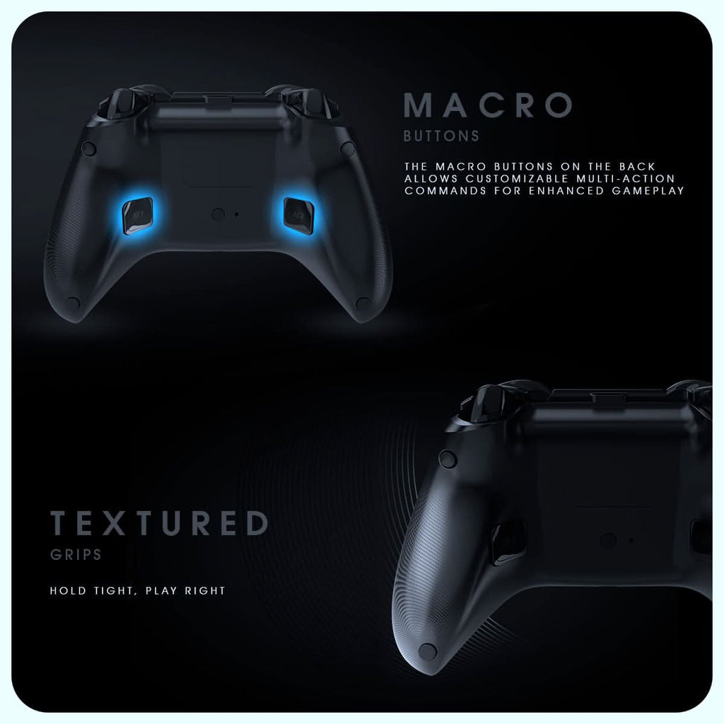 Cosmic Byte Ares Pro Tri-Mode Wireless-Bluetooth-Wired Controller for PC, Wireless Audio Port, Hall Joystick – TechCure India