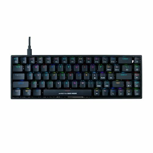COSMIC BYTE CB-GK-31 Artemis 60% Mechanical Wired Gaming Keyboard ( Black ) ( Outemu Red Switch ) – TechCure India