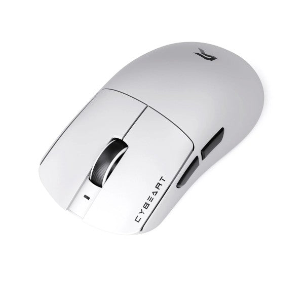 Cybeart Artemis - 1K 52g Ultra-light Hot-Swap Battery Tri-Mode Wireless Gaming Mouse - White – TechCure India