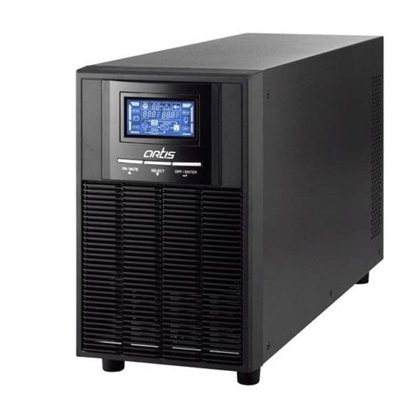Artis 1KVA Online UPS with Inbuilt Batteries – TechCure India