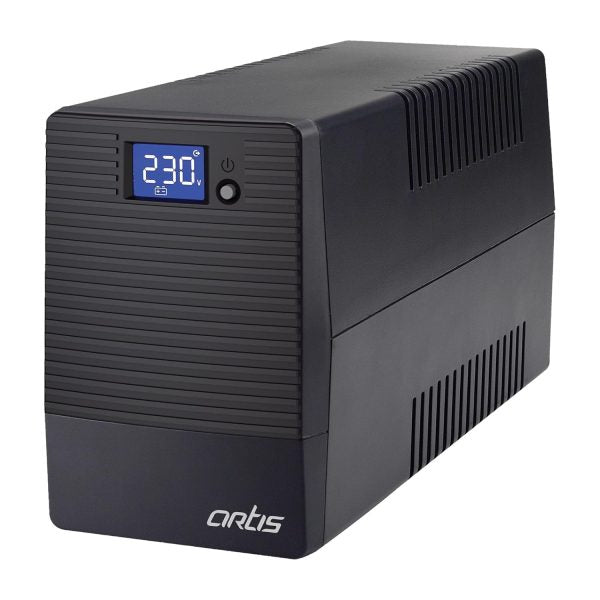 Artis 600VA LCD Touchscreen UPS for Personal Computers – TechCure India