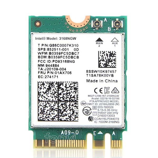 Asrock 3168NGW Wireless PCI-E Adapter – TechCure India