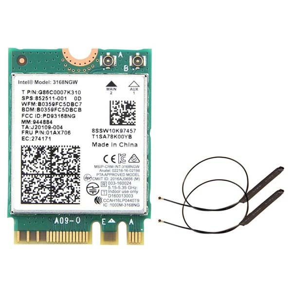 Asrock 3168NGW Wireless PCI-E Adapter – TechCure India