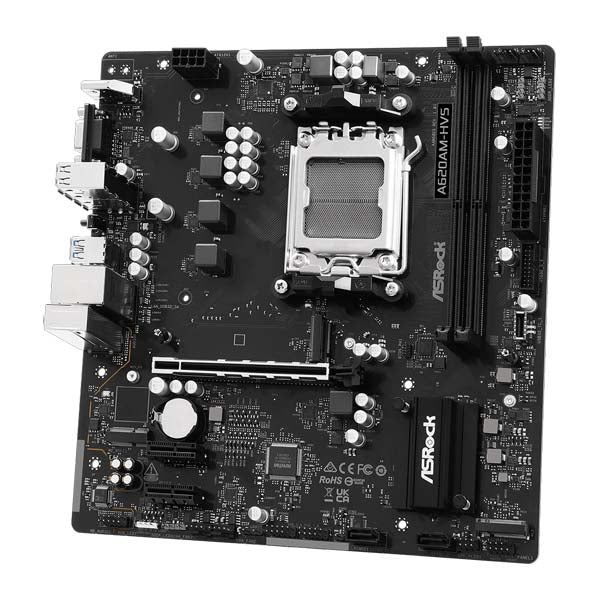 Asrock A620AM-HVS AM5 Micro ATX Motherboard – TechCure India