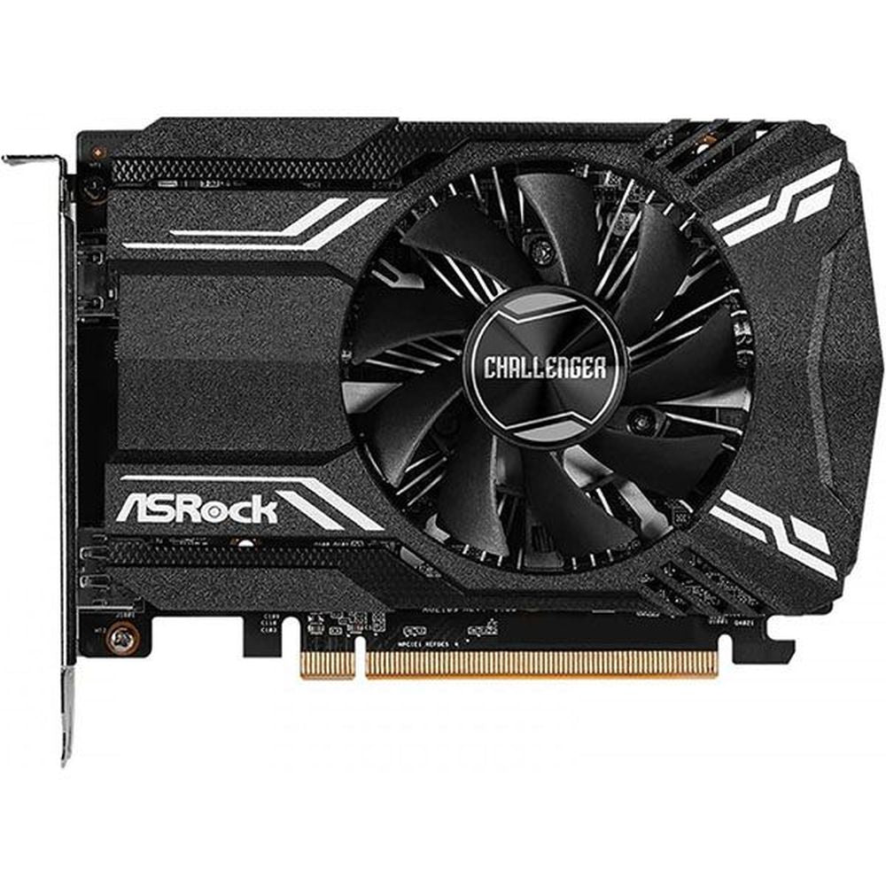 ASROCK Challenger ITX Radeon RX 6400 GDDR6 4GB AMD Graphic Card (Black) - 2