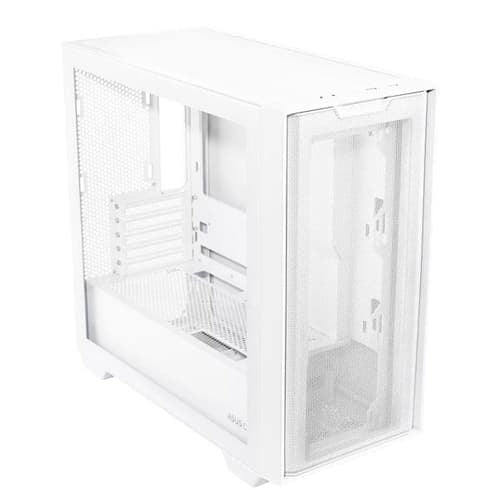 Asus A21 (M-ATX) Mid Tower Cabinet (White) – TechCure India