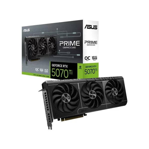 Asus Prime Rtx 5070 Ti OC Edition 16Gb GDDR7 Graphics Card – TechCure India
