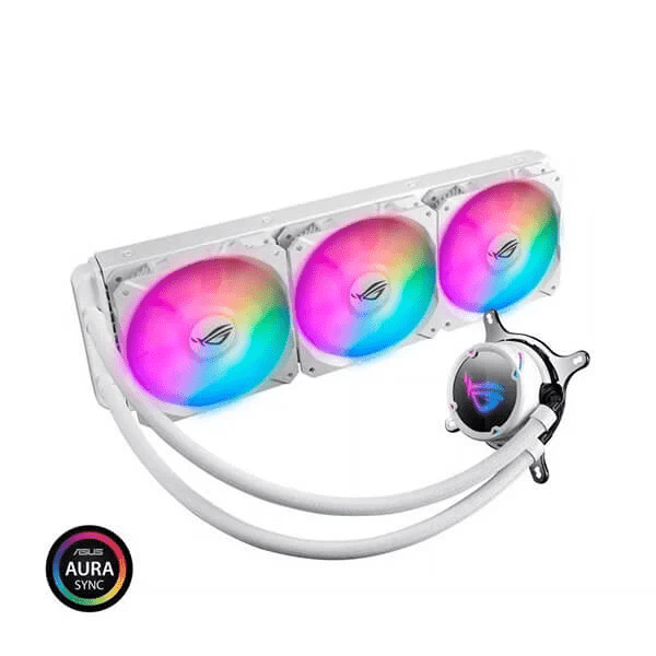 ASUS ROG Strix LC 360 RGB White Edition LIQUID COOLER – TechCure India