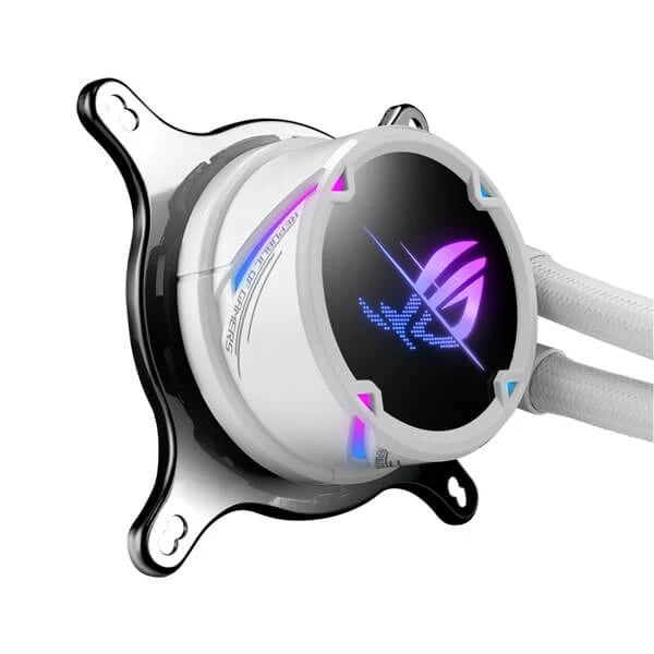 Asus ROG Strix LC II 360 ARGB White Edition CPU Liquid Cooler – TechCure India