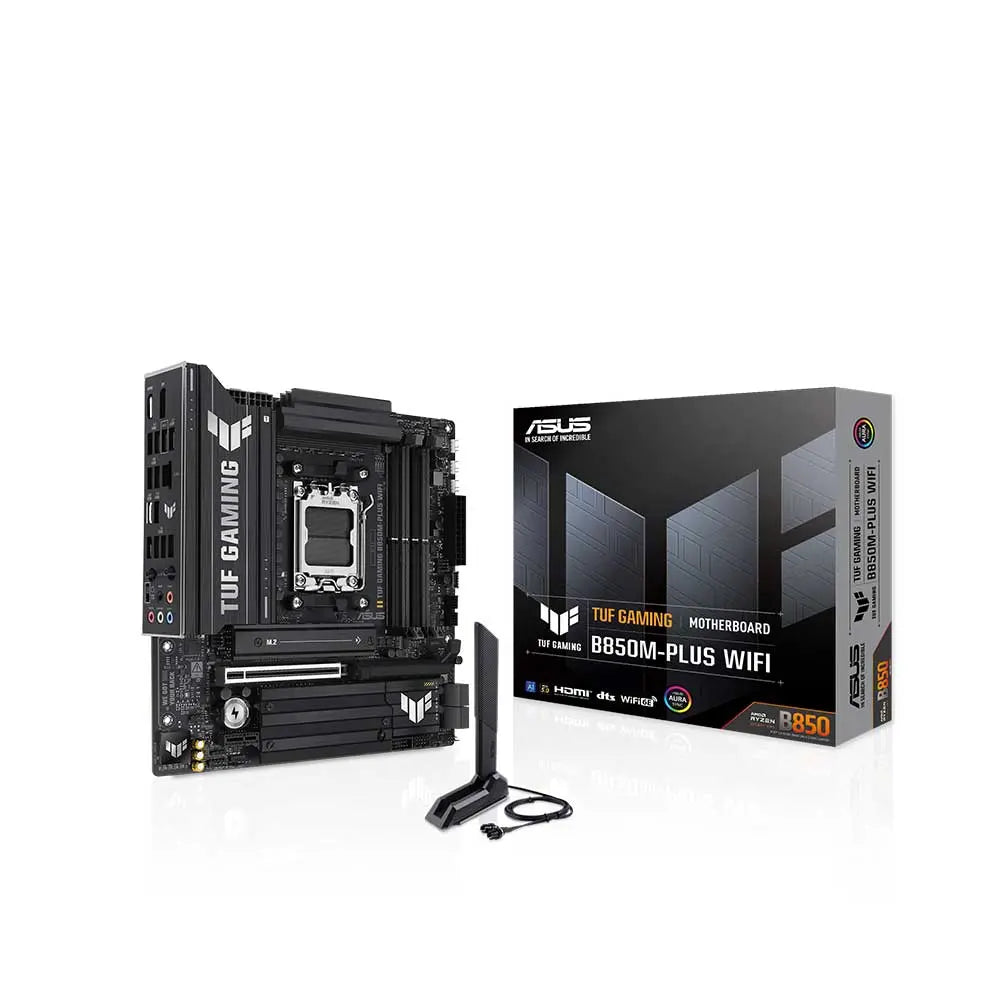 ASUS TUF Gaming B850M-Plus Wifi DDR5 AMD Motherboard – TechCure India
