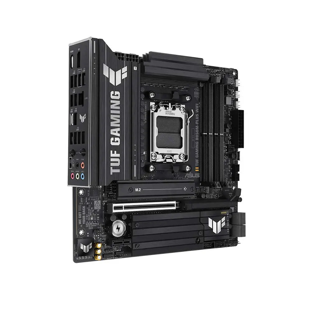 ASUS TUF Gaming B850M-Plus Wifi DDR5 AMD Motherboard – TechCure India
