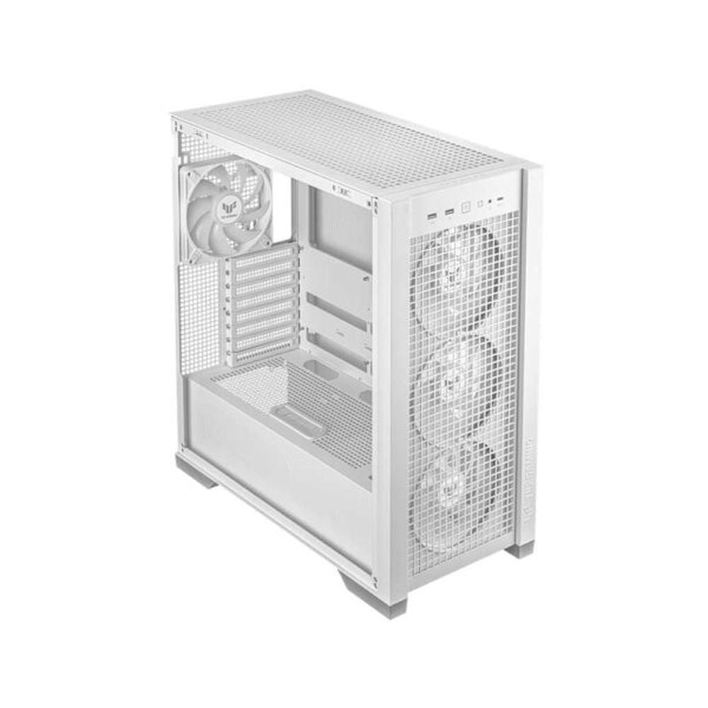 ASUS TUF Gaming GT302 ARGB EATX Mid Tower Cabinet (White) - 4