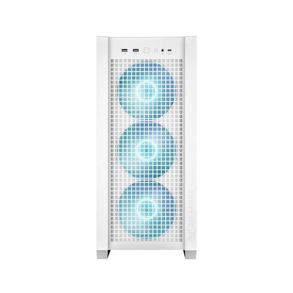 ASUS TUF Gaming GT302 ARGB EATX Mid Tower Cabinet (White) - 5