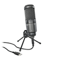 Audio-Technica AT2020USB+ Cardioid Condenser USB Microphone – TechCure India