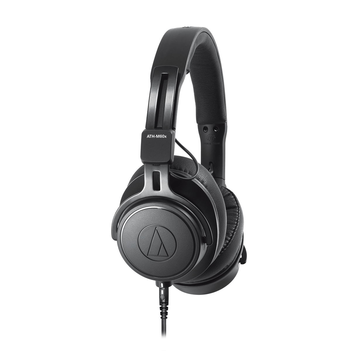 Audio-Technica ATH-M60X Wired On Ear Headphone Without Mic (Black) – TechCure India
