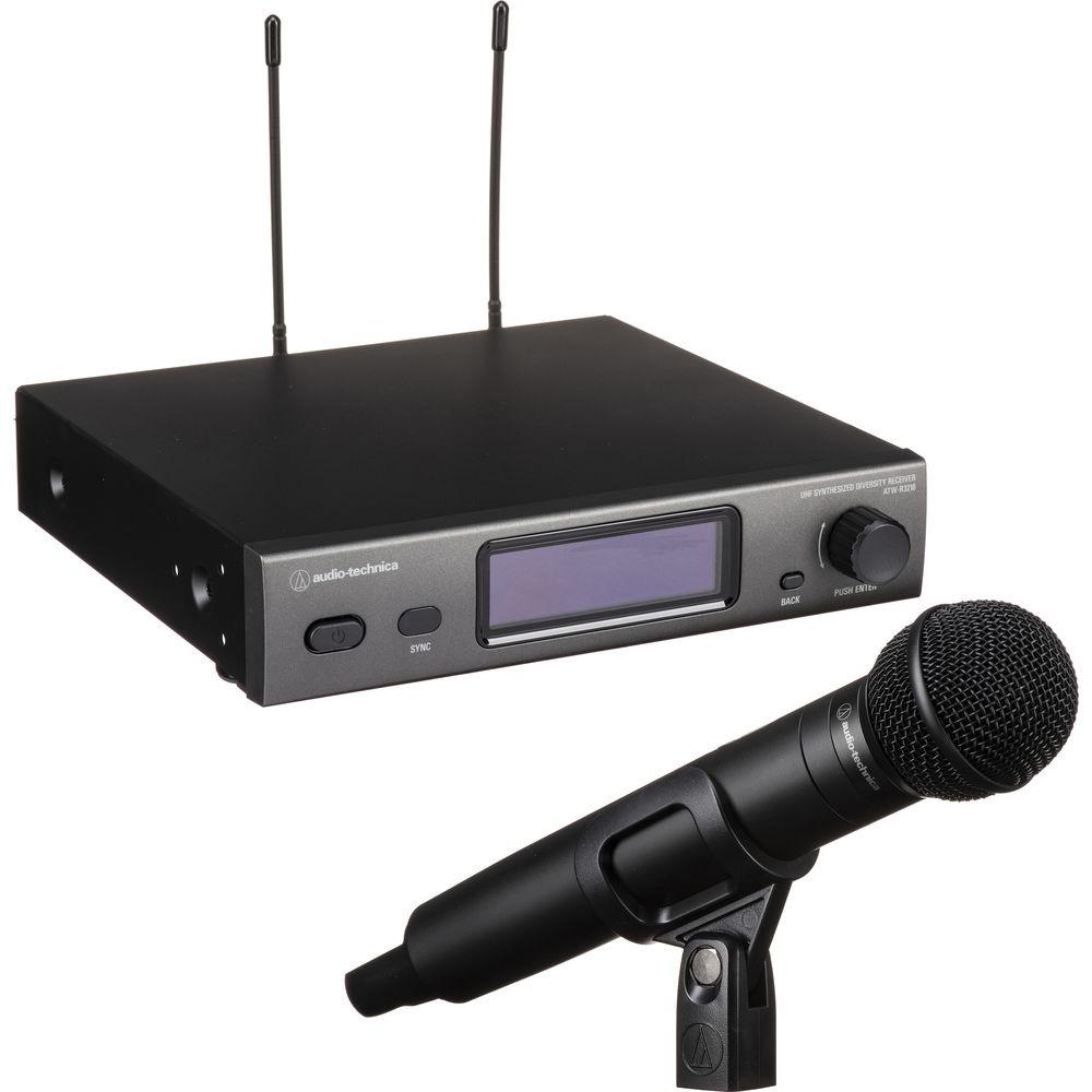 Audio-Technica ATW-3212/C510 Wireless Handheld Microphone System – TechCure India